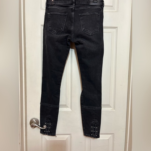 ZARA TRAFALUC punk rock jeans SIZE 4 - Picture 7 of 11
